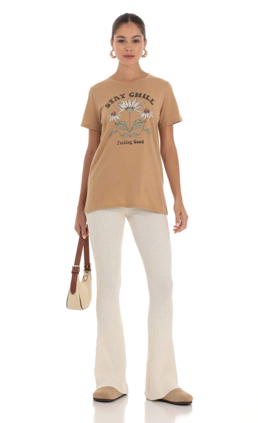Picture Stay Chill Feeling Good Graphic T-Shirt. Source: https://media.lucyinthesky.com/data/Sep23/850xAUTO/1a732431-e598-47e7-aafe-3aeb41c68d44.jpg