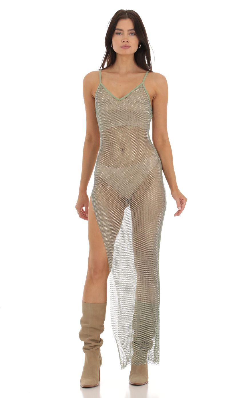 Picture Ananke Jewel Cover Up Dress in Green. Source: https://media.lucyinthesky.com/data/Sep23/850xAUTO/d971b2c2-63f8-4259-ba6c-6a1610eddf33.jpg