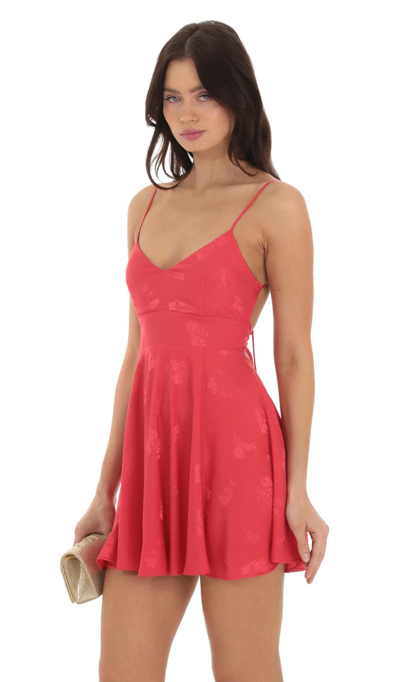 Picture Quinn Floral A-line Dress in Red. Source: https://media.lucyinthesky.com/data/Sep23/850xAUTO/d986e483-04e5-4a61-8a00-d66dce15cfba.jpg